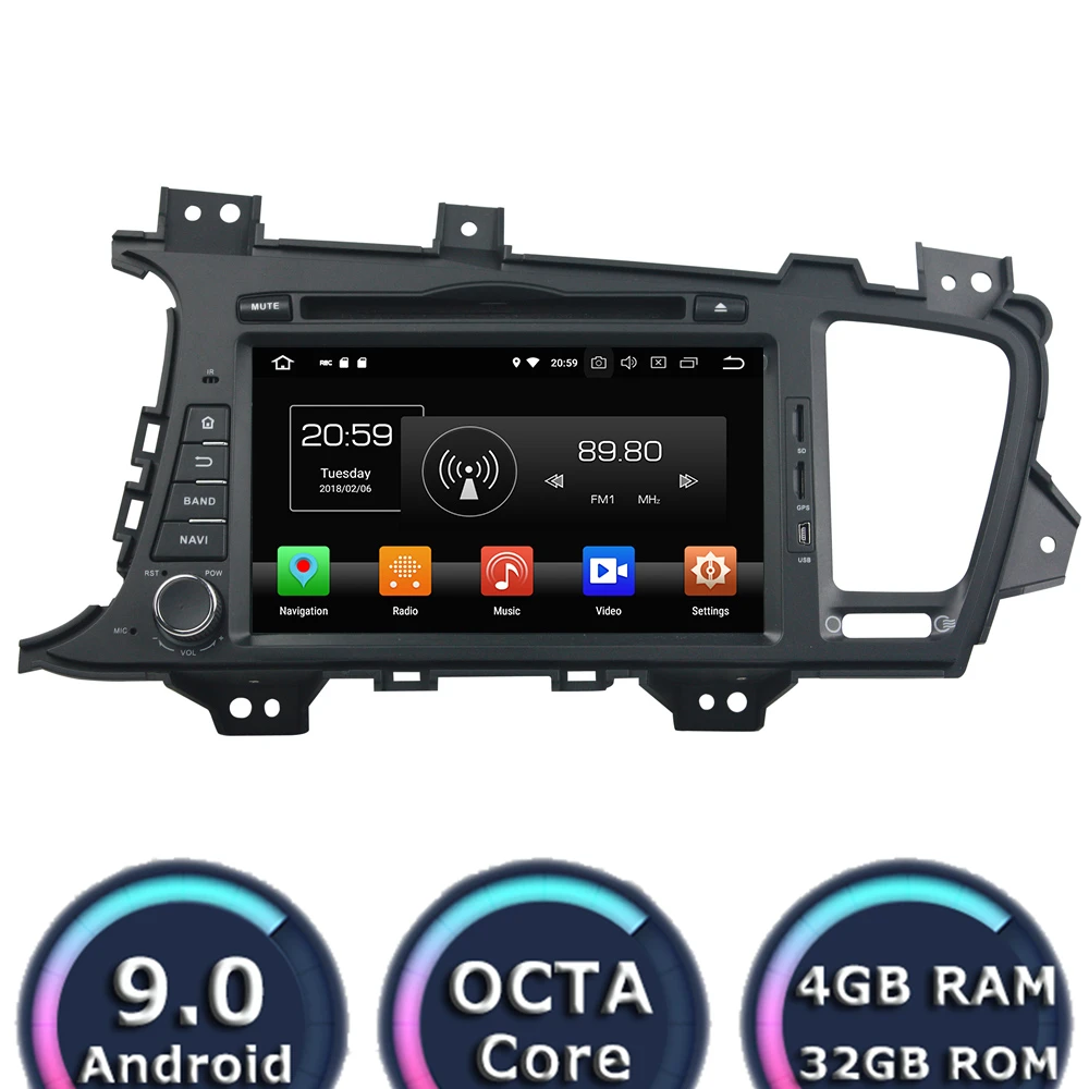 Roadlover Android 9,0 Автомобильный мультимедийный DVD плеер для KIA K5 Optima 2011 2012 2013 стерео GPS навигация Automagnitol 2 Din видео
Roadlover Android 9,0 Автомобильный мультимедийный DVD плеер для KIA K5 Optima 2011 2012 2013 стерео GPS навигация Automagnitol 2 Din видео