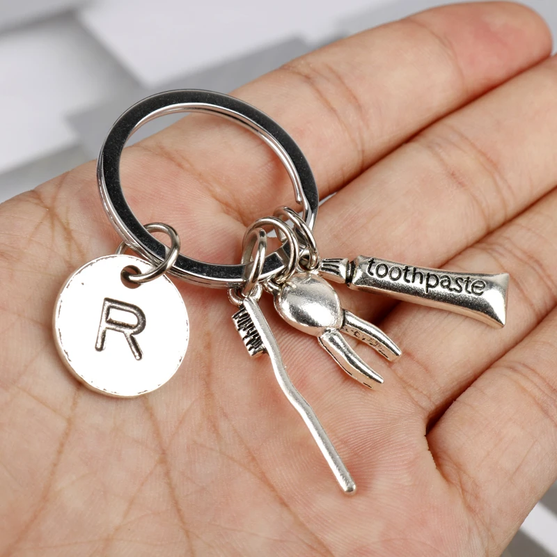 Creative Personality Toothbrush Toothpaste Teeth Key Chain Protection Dental Health Dentist Gift Decoration Pendant Jewelry Gift
Creative Personality Toothbrush Toothpaste Teeth Key Chain Protection Dental Health Dentist Gift Decoration Pendant Jewelry Gift