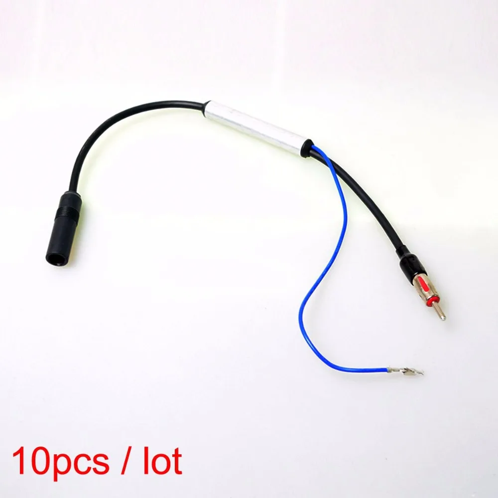 10 PCS Car Auto Antenna Radio Signal Amplifier Booster Cable ISO DIN Port FM & AM Stereo Aerial Amp with 12V Power Input
10 PCS Car Auto Antenna Radio Signal Amplifier Booster Cable ISO DIN Port FM & AM Stereo Aerial Amp with 12V Power Input