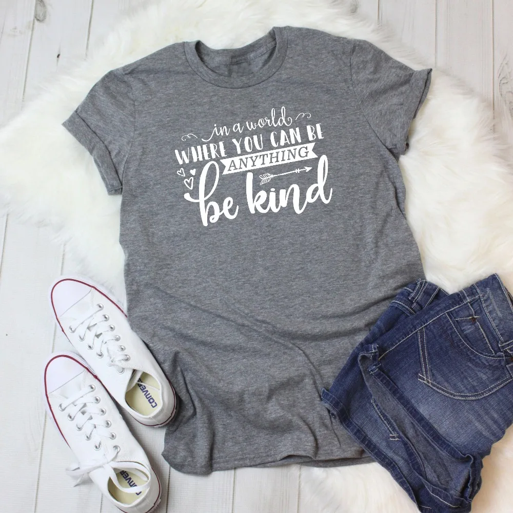 Kindness Shirt Anti Bullying Inspirational Quote Tee In A World Where You Can Be Anything Be Kind t shirt slogan aesthetic tops
Kindness Shirt Anti Bullying Inspirational Quote Tee In A World Where You Can Be Anything Be Kind t shirt slogan aesthetic tops