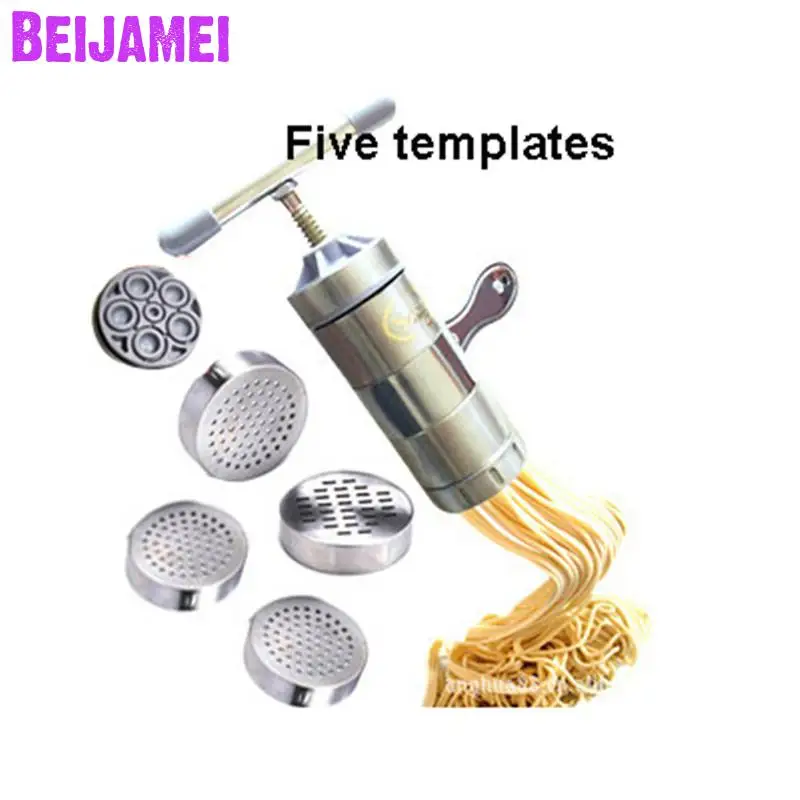 Commercial&Household Stainless Steel 5 Styples Pasta Noodle Hand Maker Manual Press Machine
Commercial&Household Stainless Steel 5 Styples Pasta Noodle Hand Maker Manual Press Machine