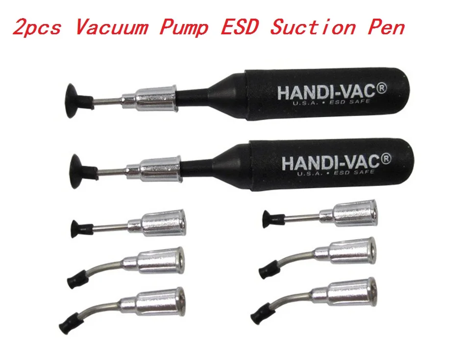 Бесплатная доставка, 2 шт., антистатический мини-насос Handi-VAC SMT/ SMD IC чип BGA, вакуумный насос, ручка всасывания + 8 насадок, вакуумный сборщик
Бесплатная доставка, 2 шт., антистатический мини-насос Handi-VAC SMT/ SMD IC чип BGA, вакуумный насос, ручка всасывания + 8 насадок, вакуумный сборщик