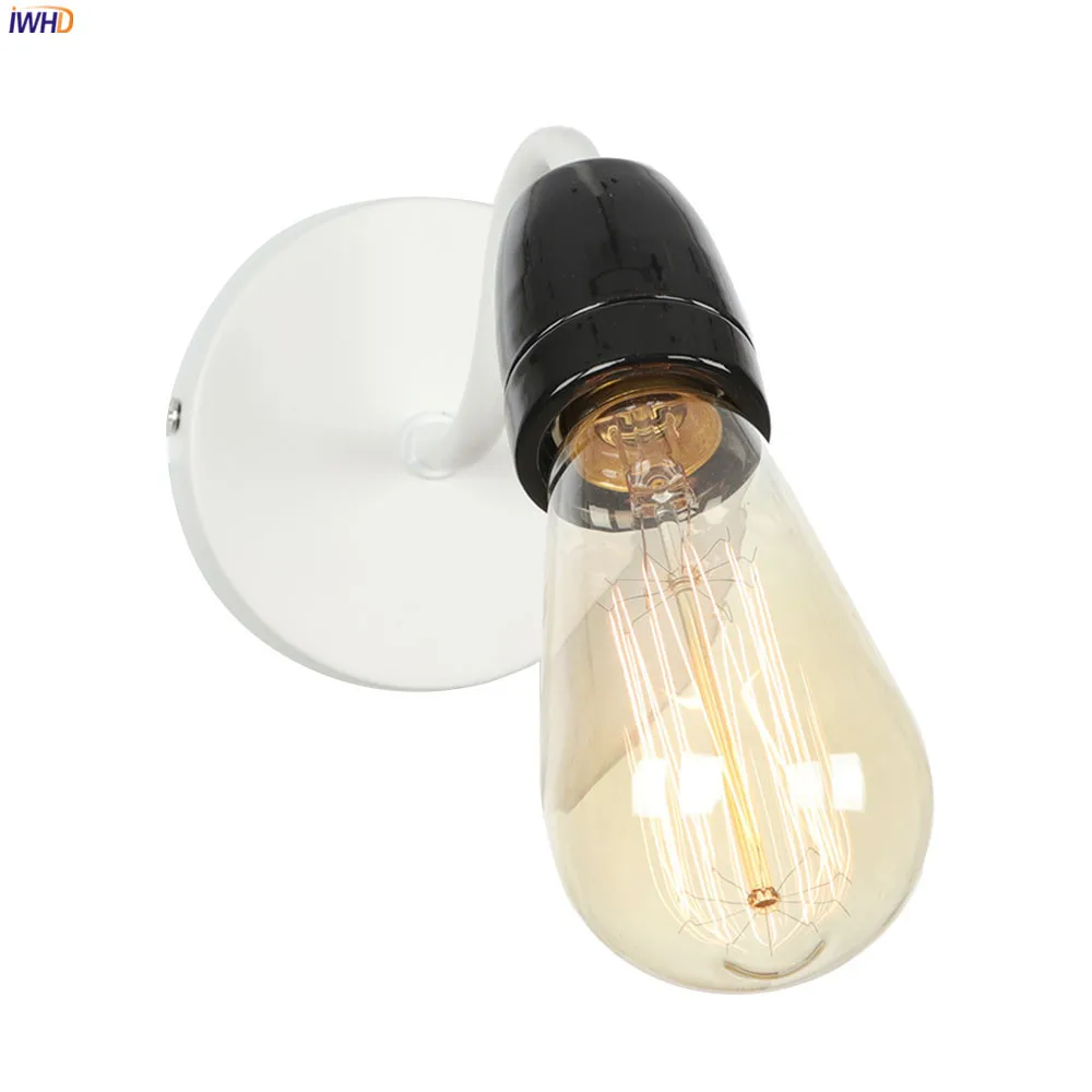 IWHD Nordic Modern LED Wall Lights Fixtures Living Room Bedroom Bathroom Ceramic Socket Edison Wall Lamp Sconce Wandlamp
IWHD Nordic Modern LED Wall Lights Fixtures Living Room Bedroom Bathroom Ceramic Socket Edison Wall Lamp Sconce Wandlamp