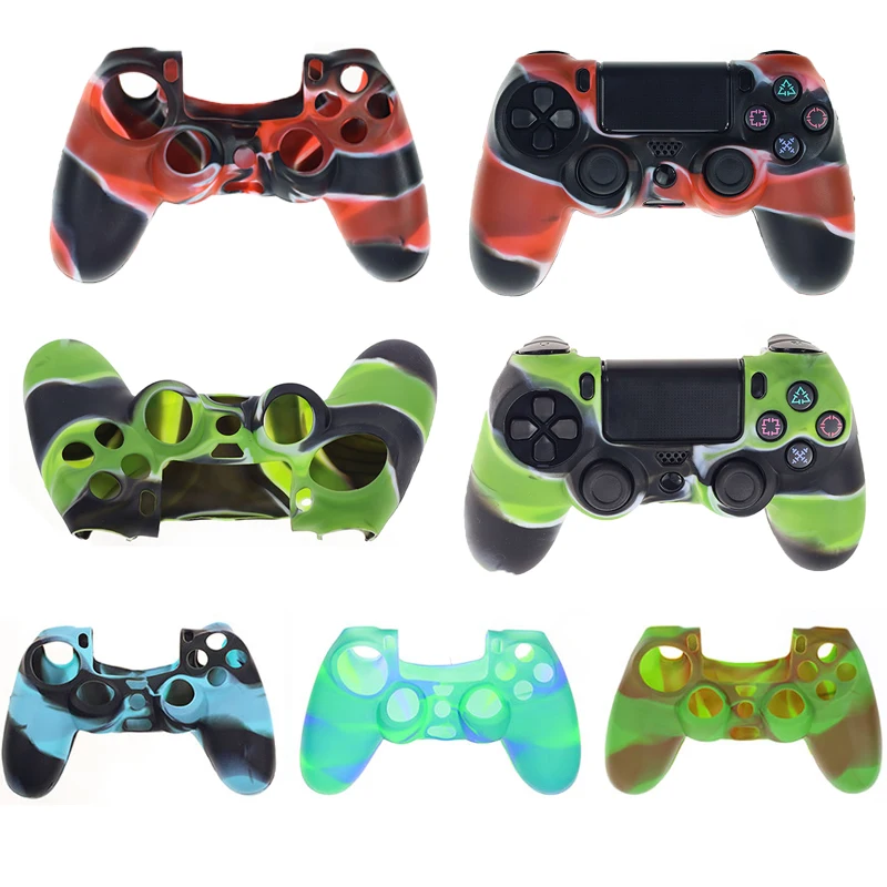 Silicone Cover For PS4 Gamepad Case Skin Slim For Play Station 4 Joystick Controller Sticker For Sony PS4 Cover Case Accessories
Silicone Cover For PS4 Gamepad Case Skin Slim For Play Station 4 Joystick Controller Sticker For Sony PS4 Cover Case Accessories