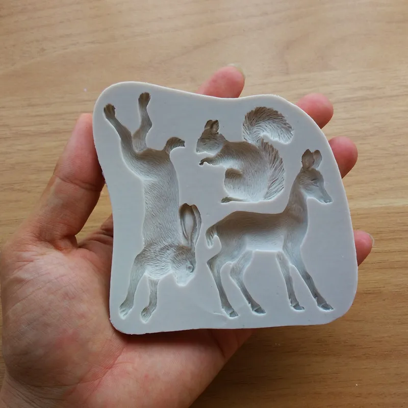 Animals Silicone Molds Fondant Cookie Mold Candy Cake Decorating Moulds Kitchen Baking Tool Cake Decoration SQ1794
Animals Silicone Molds Fondant Cookie Mold Candy Cake Decorating Moulds Kitchen Baking Tool Cake Decoration SQ1794