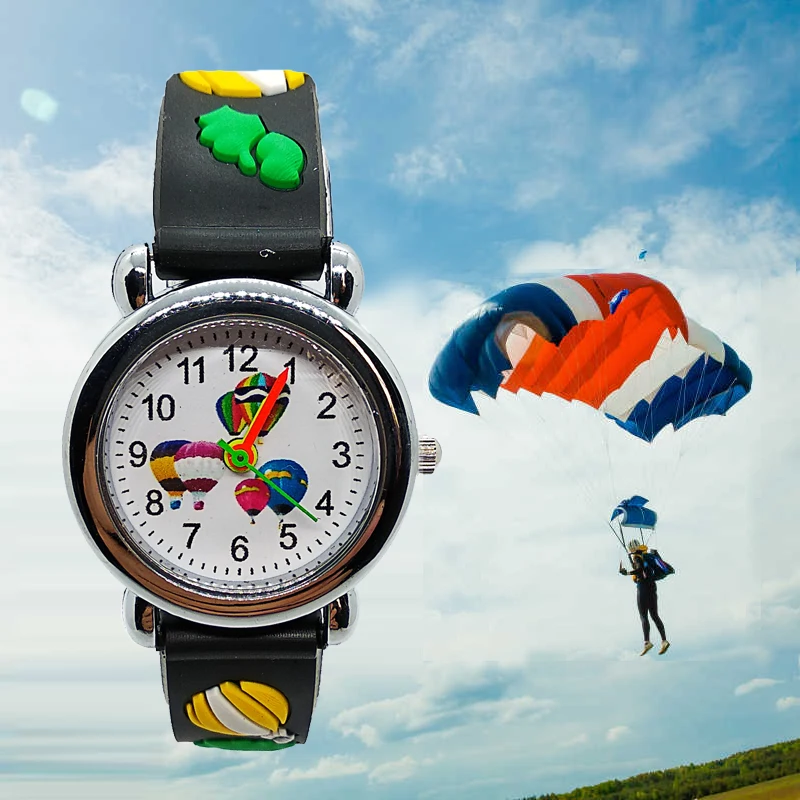 Children Sports parachute watch children gifts kids quartz watches boys girls clock learn to time kids watches for baby gift
Children Sports parachute watch children gifts kids quartz watches boys girls clock learn to time kids watches for baby gift