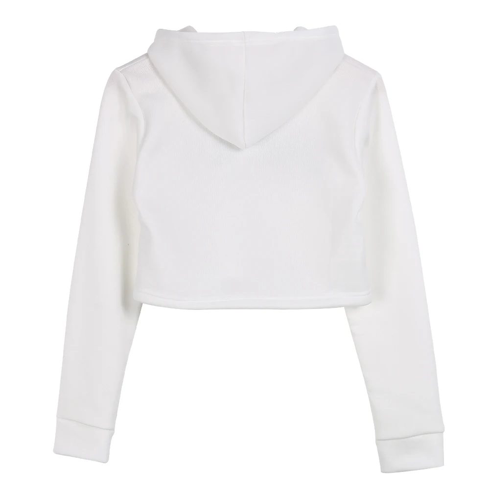 2018 New Fashion Women Crop Tops Hoodies Letter Print Hooded Long Sleeve Sweatshirts Womens Hooded Tracksuit Thin Sweatshirt
2018 New Fashion Women Crop Tops Hoodies Letter Print Hooded Long Sleeve Sweatshirts Womens Hooded Tracksuit Thin Sweatshirt
