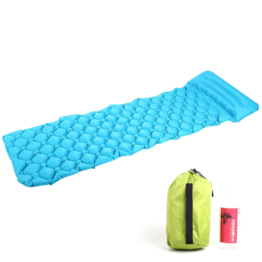 Ultralight Inflatable Mattress With Pillow Camping Mat Cushion Sleeping Pad Car Outdoor Travel Air Beds Inflating Air Mattress
Ultralight Inflatable Mattress With Pillow Camping Mat Cushion Sleeping Pad Car Outdoor Travel Air Beds Inflating Air Mattress
