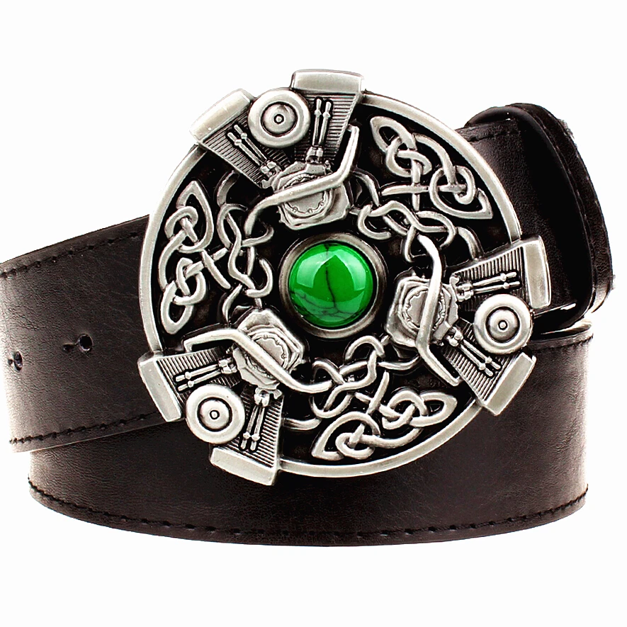 Retro women leather belt metal buckle carve Celtic knot pattern weave belts trend punk rock strap decoration belt gift for women
Retro women leather belt metal buckle carve Celtic knot pattern weave belts trend punk rock strap decoration belt gift for women