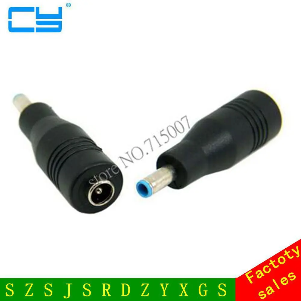 5pcs DC power Adapter Connector Plug DC conversion head jack female 5.5*2.1 mm plug male 4.5*3.0 with Pin for HP Envy Ultrabook
5pcs DC power Adapter Connector Plug DC conversion head jack female 5.5*2.1 mm plug male 4.5*3.0 with Pin for HP Envy Ultrabook