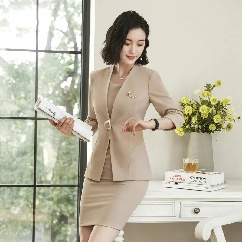 Women's Formal Business Suits Formal Office Uniform Elegant Ladies Trouser Suit Female Work Wear
Women's Formal Business Suits Formal Office Uniform Elegant Ladies Trouser Suit Female Work Wear
