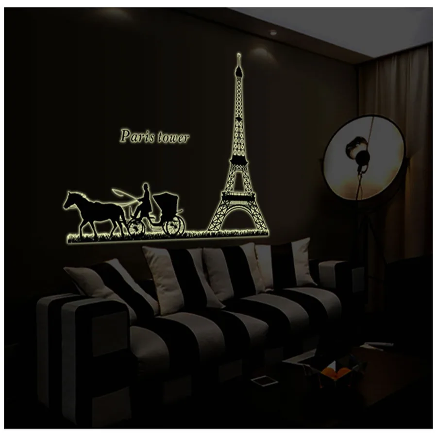New DIY Home Decoration Luminous Wall Sticker Big Size Tower Wall Stickers for Living Room Study Room Wall Decor
New DIY Home Decoration Luminous Wall Sticker Big Size Tower Wall Stickers for Living Room Study Room Wall Decor