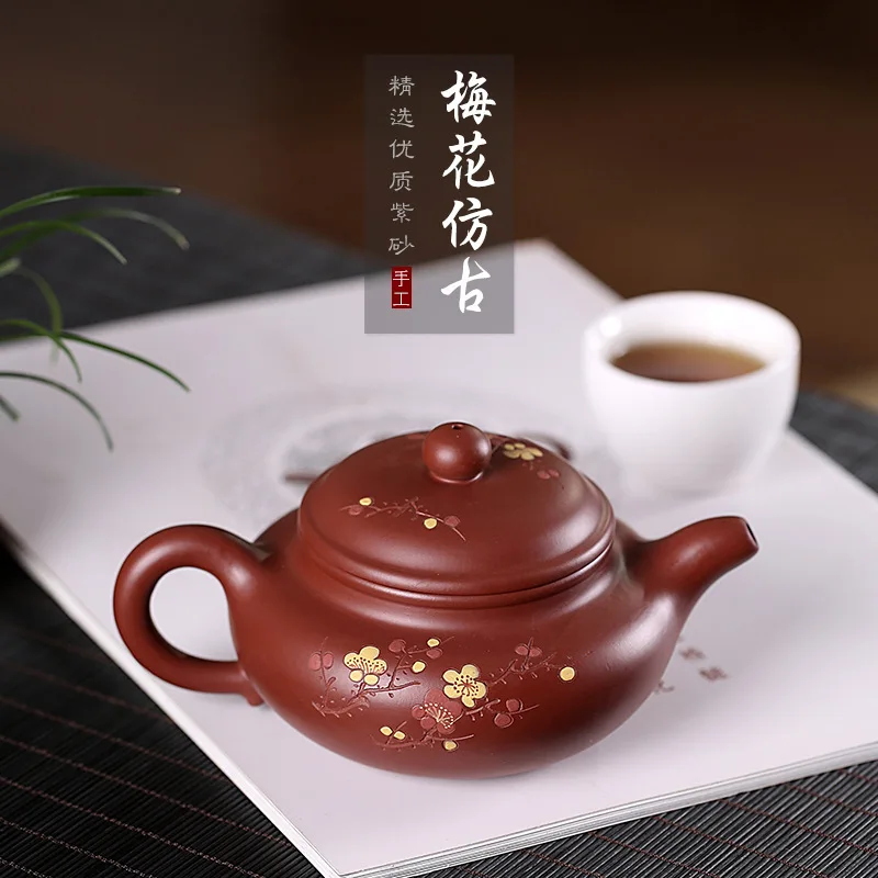 Чайник из фиолетового песка, сырой шахты Dahongpao, цветение сливы, древний горшок от производителя, изготовленный на заказ крашеный чайник от п...
Чайник из фиолетового песка, сырой шахты Dahongpao, цветение сливы, древний горшок от производителя, изготовленный на заказ крашеный чайник от п...