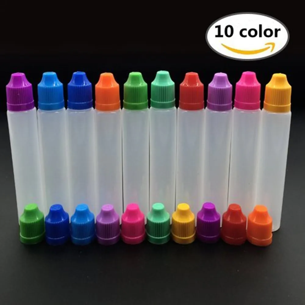 20 шт. 30 мл стильная игла флаконы с защитой от детей|dropper plastic|cap bottlebottle with |