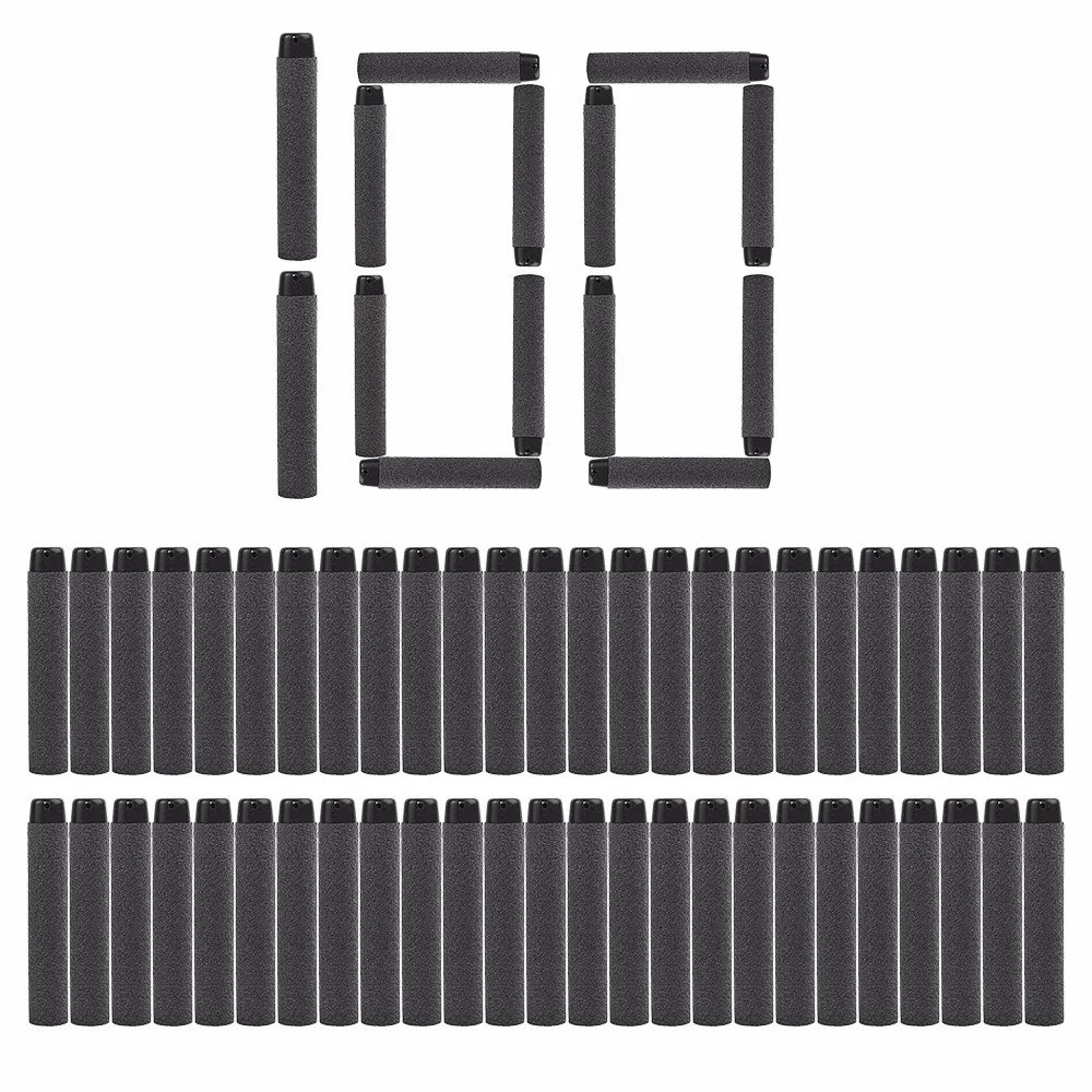Мягкий Воздушный пистолет 100 шт. мягкий игрушечный пули с круглой головкой пенные