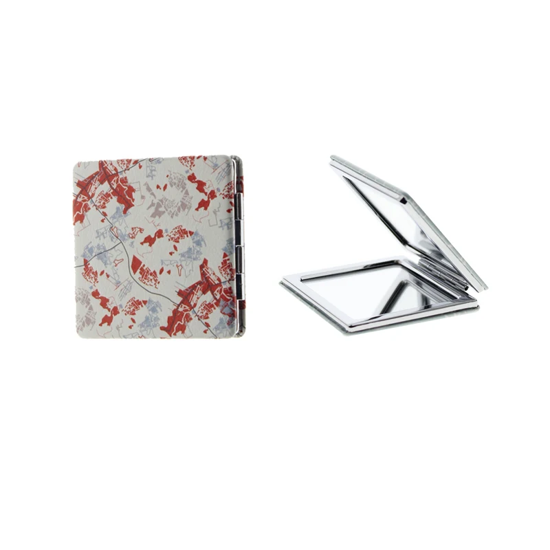 6*6cm Square Double Sided Stainless Steel Cute Small Folding Portable Decorative Compact Mirror
6*6cm Square Double Sided Stainless Steel Cute Small Folding Portable Decorative Compact Mirror