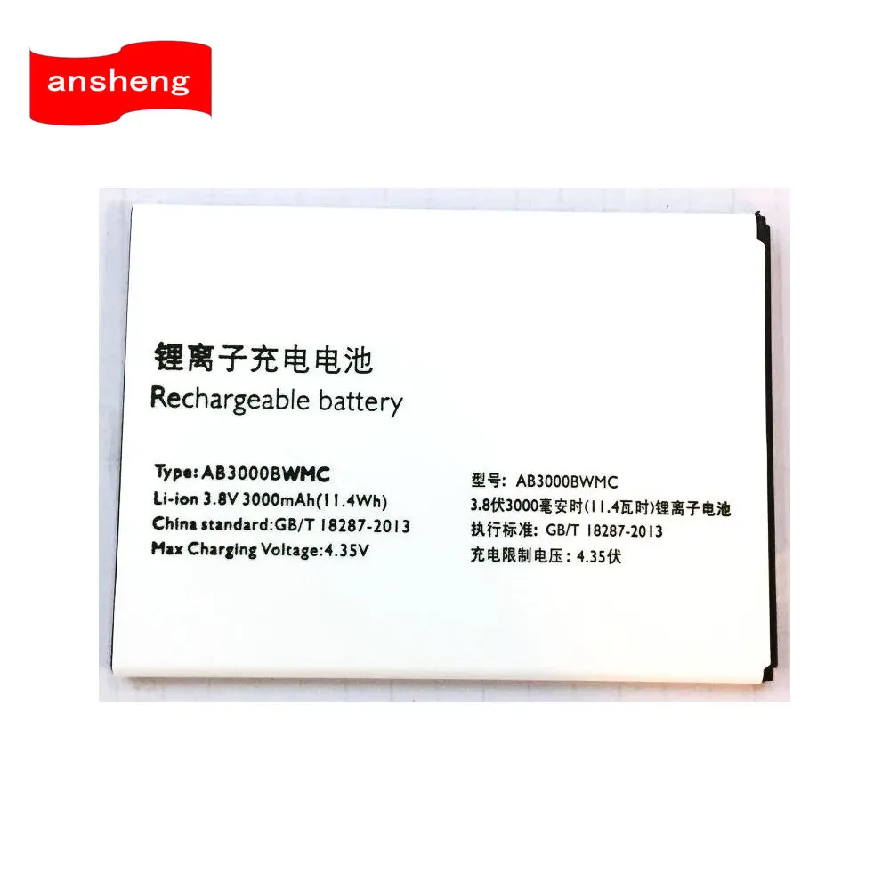 High Quality 3000mAh AB3000BWMC Battery For Philips Xenium I928 CTI928 Mobile Phone
High Quality 3000mAh AB3000BWMC Battery For Philips Xenium I928 CTI928 Mobile Phone