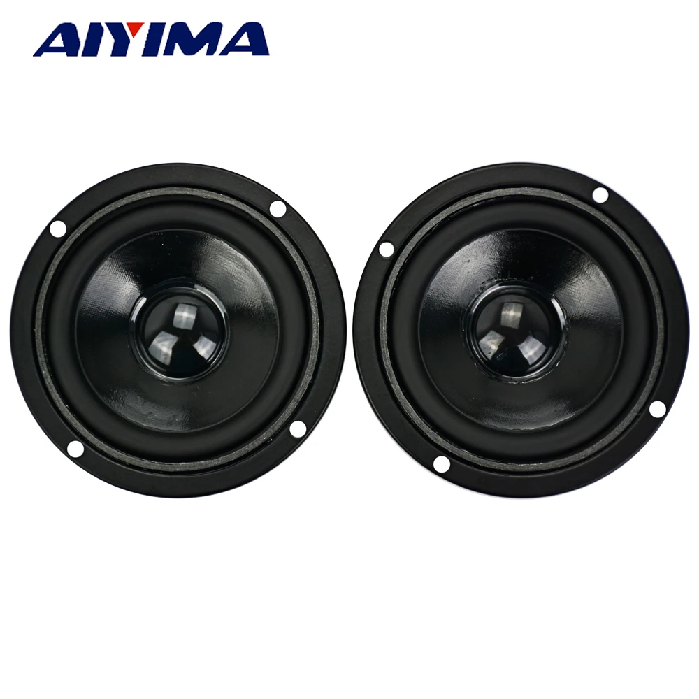 AIYIMA 2Pcs 3Inch Audio Portable Speakers 4Ohm 5W 16 Core 89MM Rubber Edge Full Range Bass Magnetic Speaker
AIYIMA 2Pcs 3Inch Audio Portable Speakers 4Ohm 5W 16 Core 89MM Rubber Edge Full Range Bass Magnetic Speaker