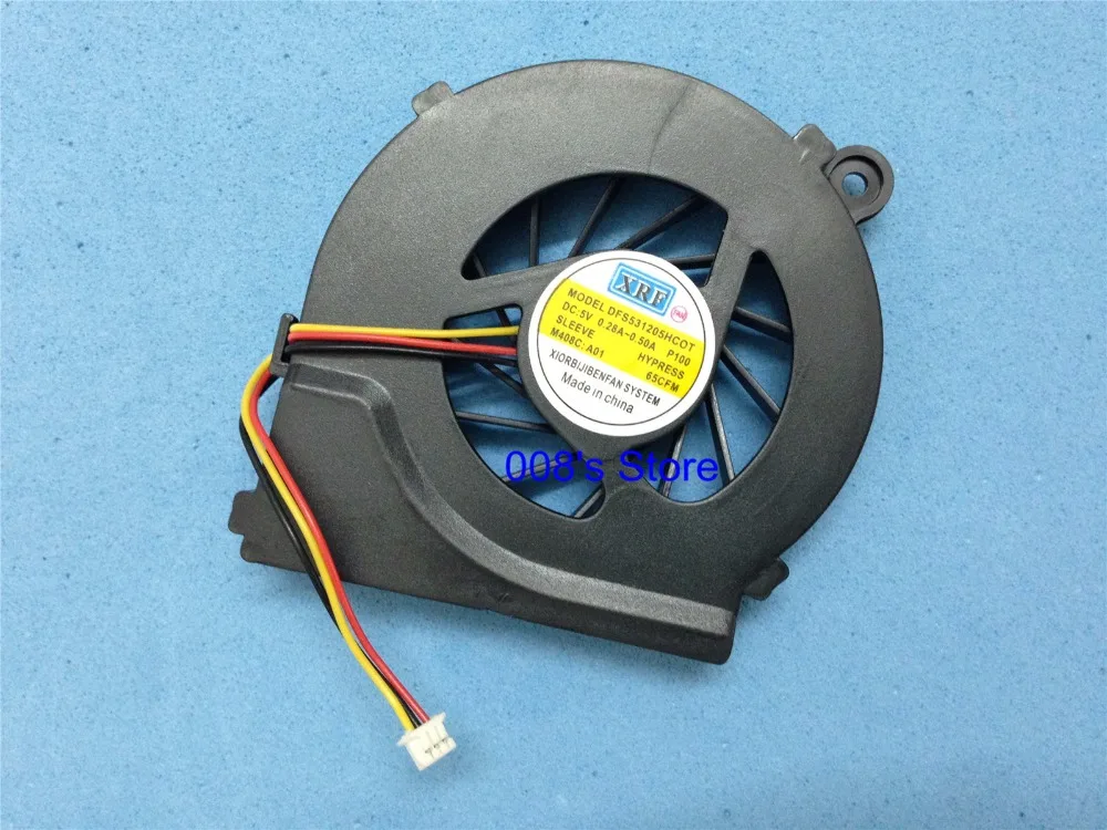 New CPU Cooler Fan 3Pin For HP Pavilion G7 G6 G4 G4T G6T G7T 643364-001 CQ56 CQ56z G56 CQ62 CQ62z G42 CQ42 3 Wires
New CPU Cooler Fan 3Pin For HP Pavilion G7 G6 G4 G4T G6T G7T 643364-001 CQ56 CQ56z G56 CQ62 CQ62z G42 CQ42 3 Wires