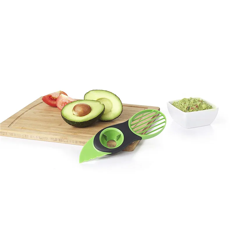 Plastic Avocado Cutter Multifunctional Three in one Portable Fruit Vegetable Tools Kitchen Peeler
Plastic Avocado Cutter Multifunctional Three in one Portable Fruit Vegetable Tools Kitchen Peeler