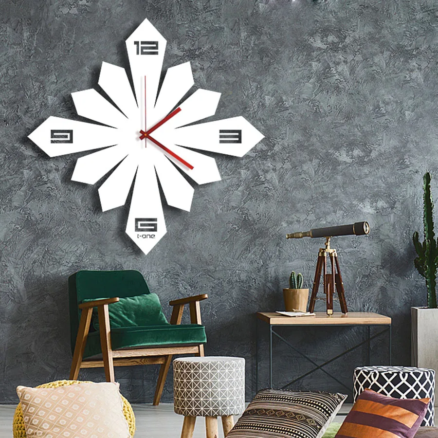 Creative Wall Clock Modern Minimalist Watch Mechanism Living Room Mute Personality Fashion Relogio Parede Art Original 50Q338
Creative Wall Clock Modern Minimalist Watch Mechanism Living Room Mute Personality Fashion Relogio Parede Art Original 50Q338