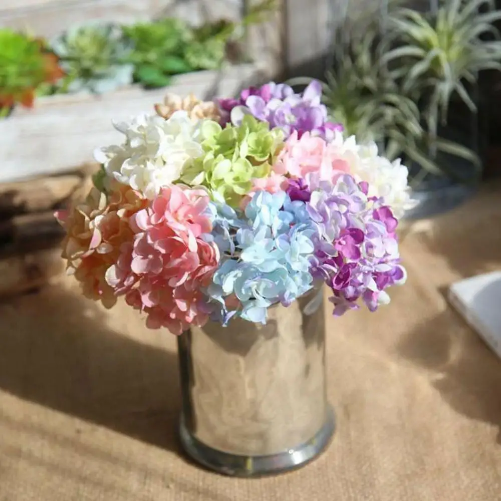 Шелковые лепестки для свадеб украшение Искусственные цветы весна яркие