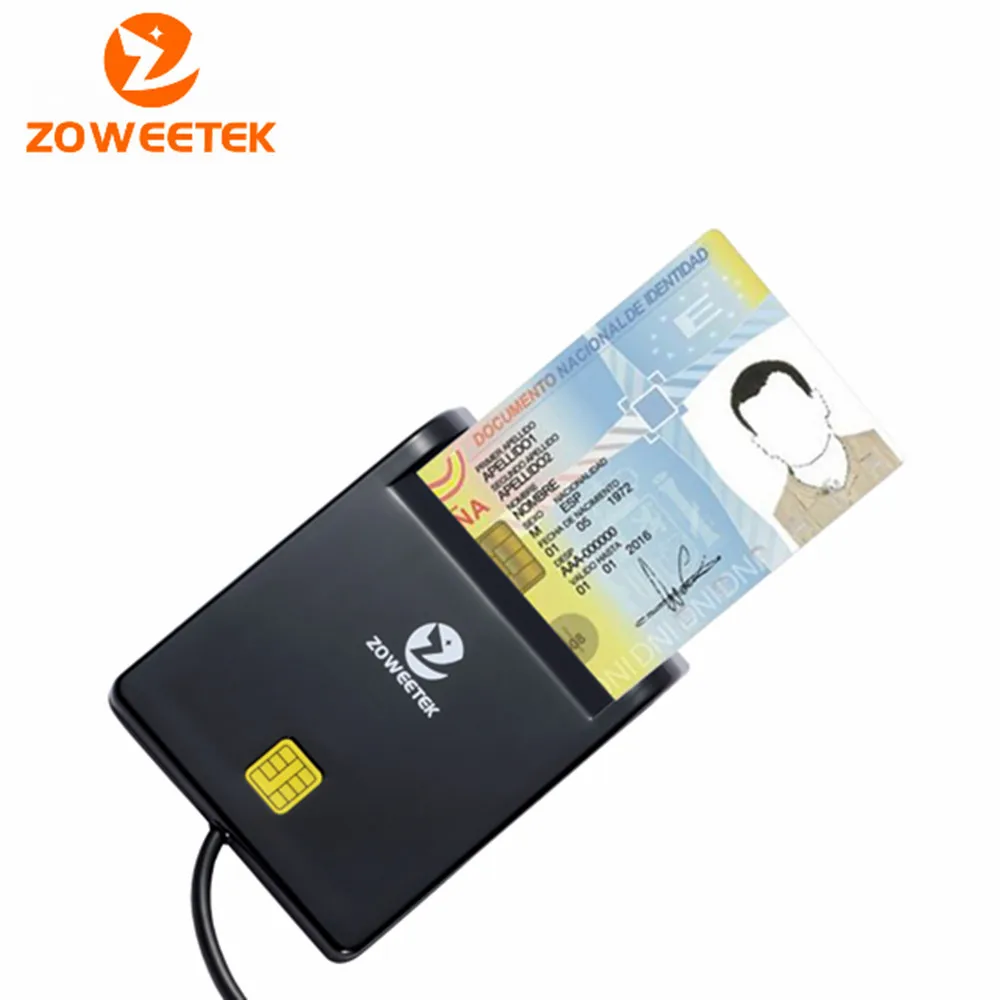 Zoweetek 12026-1 Easy Comm EMV USB Smart Card Reader CAC Common Access Card Reader Adapter ISO 7816 For SIM / ATM / IC/ID Cards
Zoweetek 12026-1 Easy Comm EMV USB Smart Card Reader CAC Common Access Card Reader Adapter ISO 7816 For SIM / ATM / IC/ID Cards