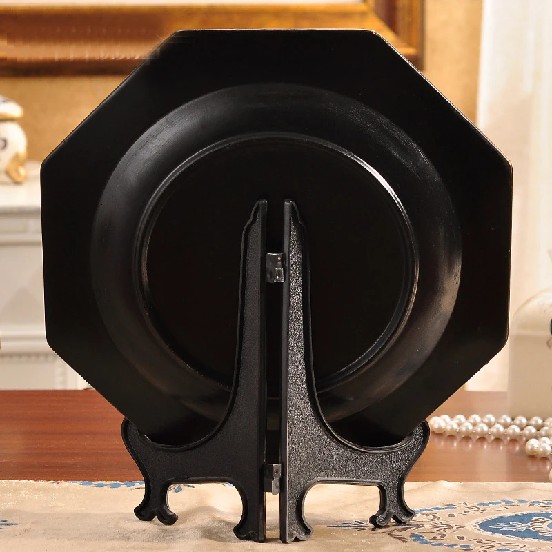6" H Black Decorative Plate Rack Crafts Display Easel Bracket Dish Support Holder x5
6" H Black Decorative Plate Rack Crafts Display Easel Bracket Dish Support Holder x5