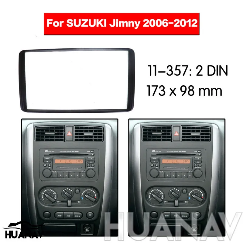 HUANAV Car Radio stereo Fitting installation adapter fascia For 2006-2012 SUZUKI JIMNY 2DIN recorder radio frame Audio Fascias
HUANAV Car Radio stereo Fitting installation adapter fascia For 2006-2012 SUZUKI JIMNY 2DIN recorder radio frame Audio Fascias