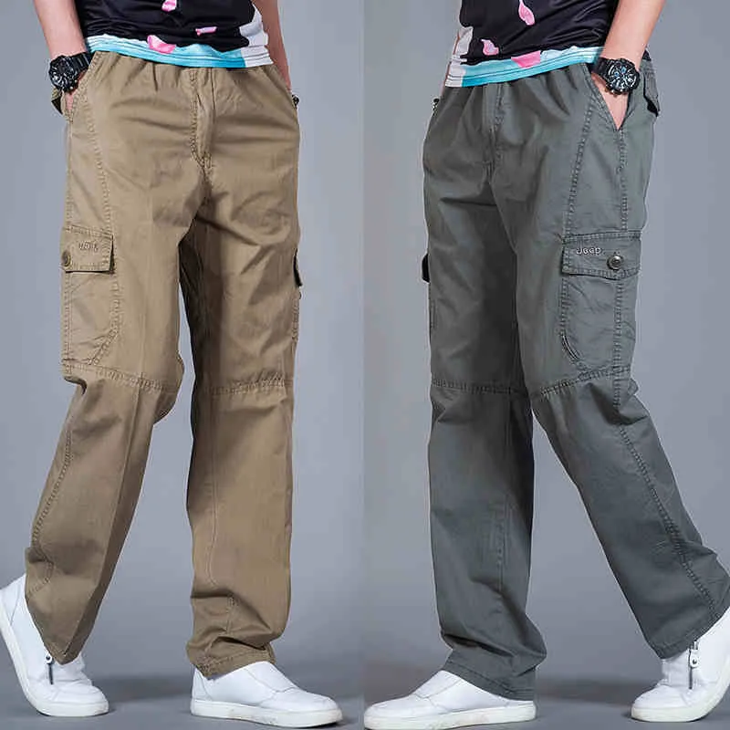 Man Summer Casual Pants Large Size Spring Fashion Spliced Loose Elastic Waist Cargo Pant Men Male Trousers With Pockets A3256
Man Summer Casual Pants Large Size Spring Fashion Spliced Loose Elastic Waist Cargo Pant Men Male Trousers With Pockets A3256