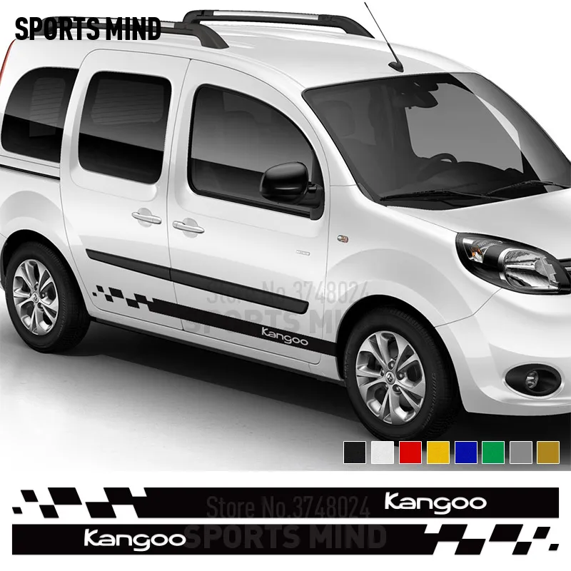 1 Pair Customization Exterior Accessories For Renault Kangoo 4X4 Door Side Strip Car Decal Sticker Automobiles Car-Styling
1 Pair Customization Exterior Accessories For Renault Kangoo 4X4 Door Side Strip Car Decal Sticker Automobiles Car-Styling