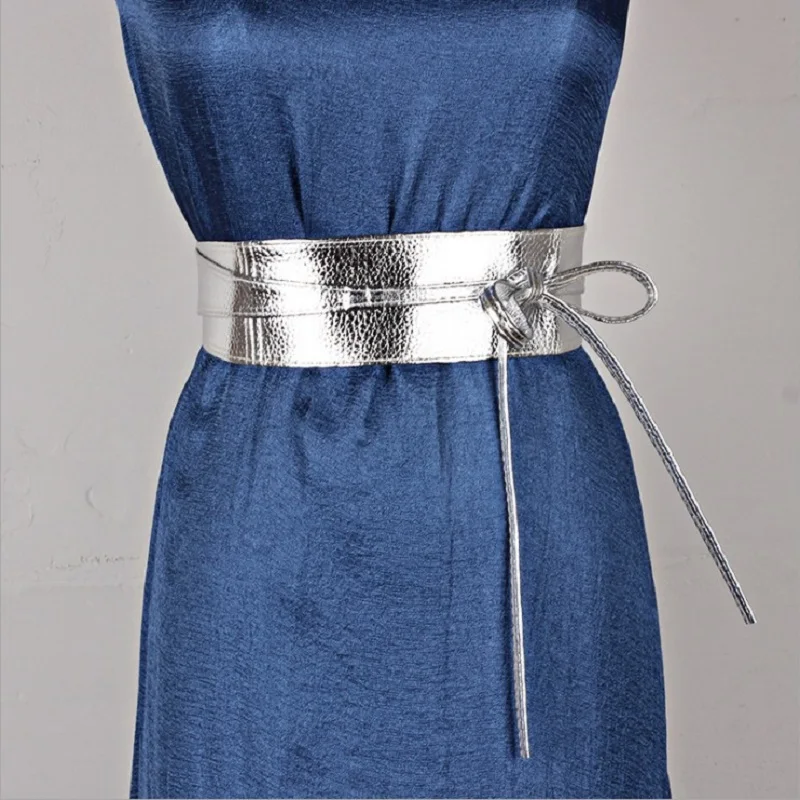 female fashion casual gold silver Belts for women jean modeling cummerbunds Women's leather straps ceinture waistbands girdle
female fashion casual gold silver Belts for women jean modeling cummerbunds Women's leather straps ceinture waistbands girdle