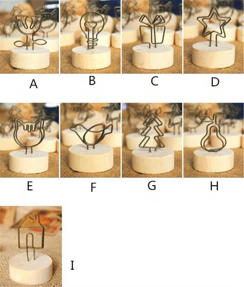 60PCS Creative Round Wooden Iron Photo Clip Memo Name Card Pendant Furnishing Articles Picture Frame
60PCS Creative Round Wooden Iron Photo Clip Memo Name Card Pendant Furnishing Articles Picture Frame