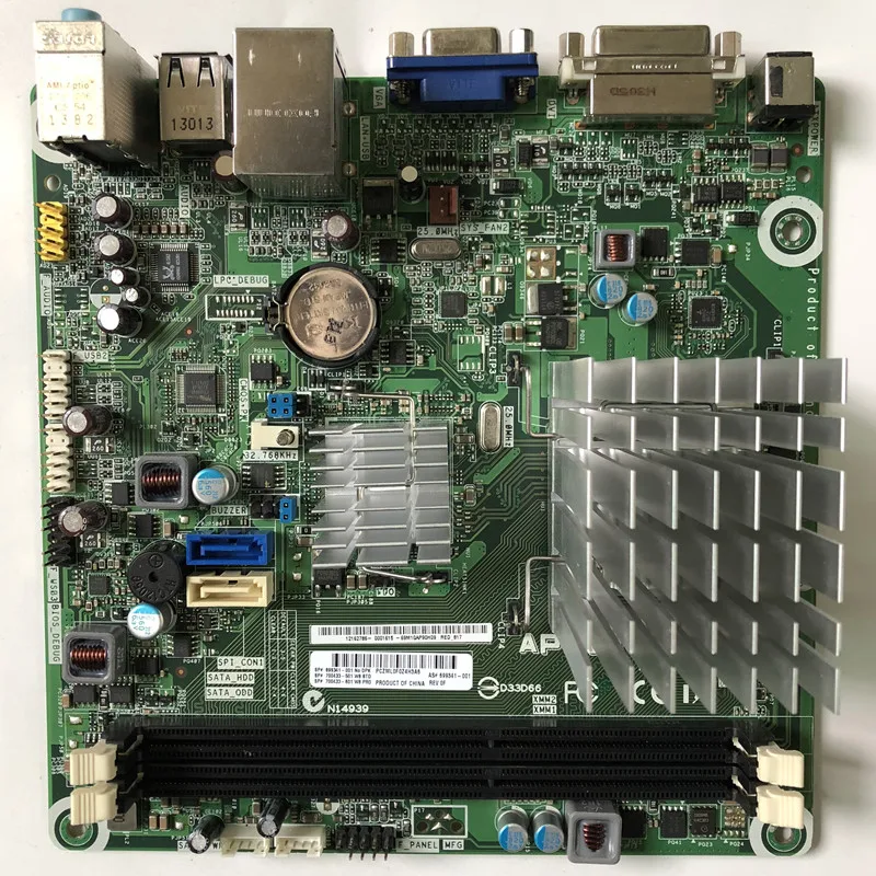 699341 001 для hp P2 1300 серии AMD E1 1200 cpu настольная материнская плата 700433 501/601 Хорошее