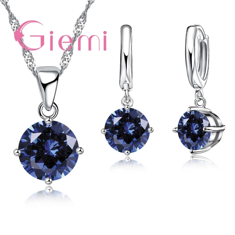 Classic Geometric Crystal Stone Necklace Earrings for Fashion Women's Birthday Gift 925 Sterling Silver
Classic Geometric Crystal Stone Necklace Earrings for Fashion Women's Birthday Gift 925 Sterling Silver