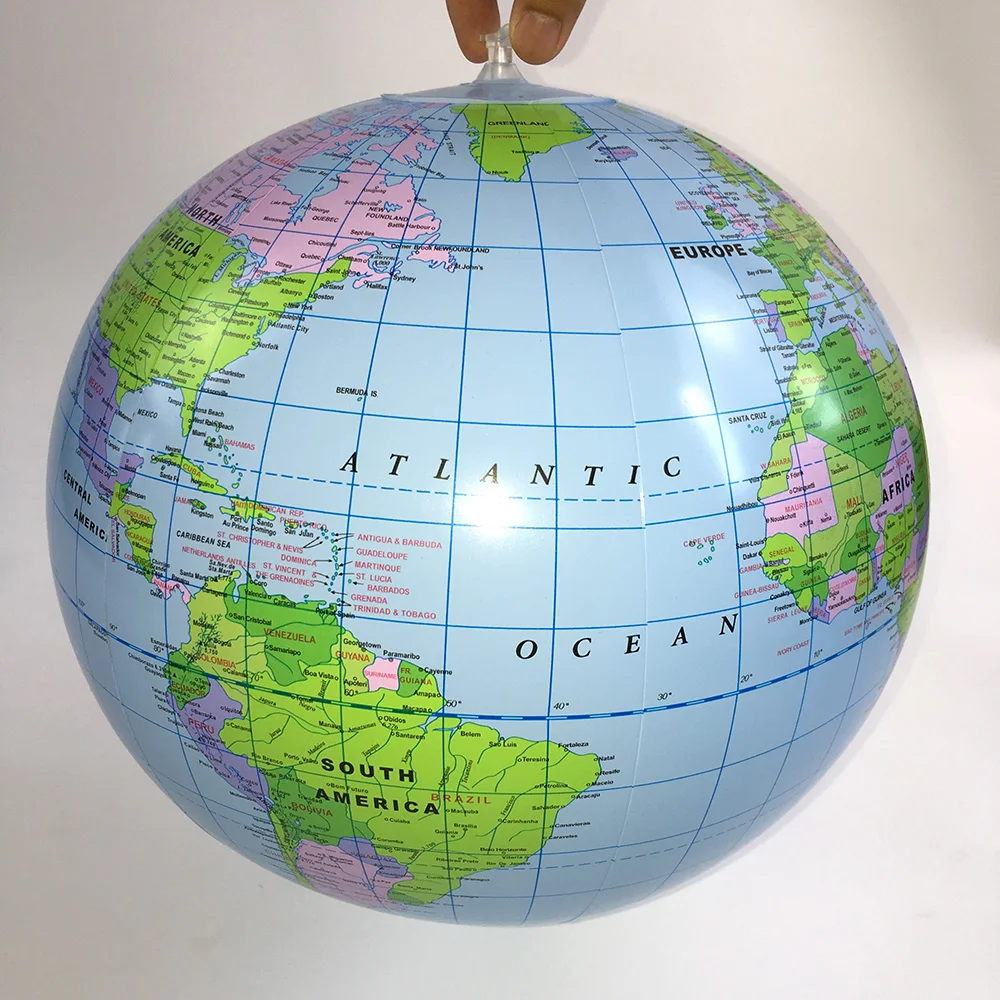 Inflatable World Globe Teaching Aids Education Geography Toy Map Balloon Beach Ball Kids Gifts Family Educational Novel 40cm
Inflatable World Globe Teaching Aids Education Geography Toy Map Balloon Beach Ball Kids Gifts Family Educational Novel 40cm