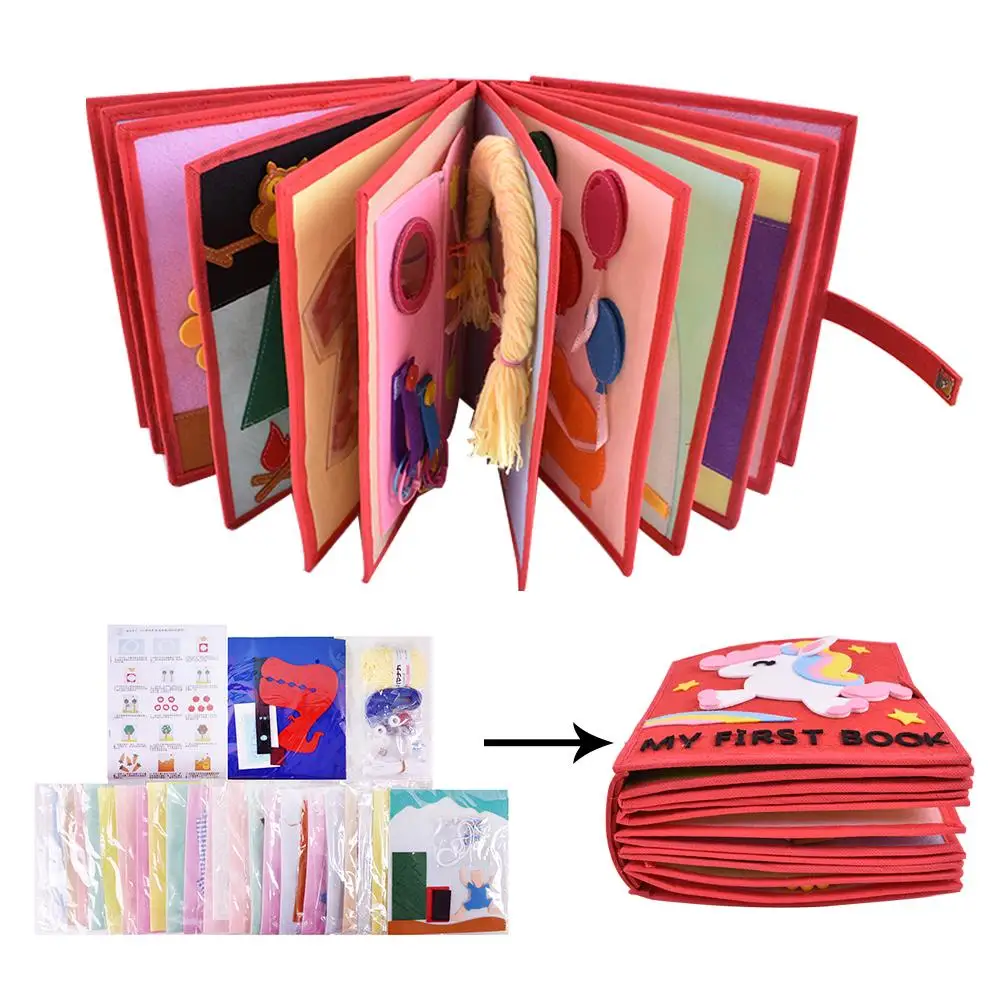 3D Kid Cloth Book Non-Woven Panting Book Manual Intelligence Puzzle Children Toy Book Early Basic Skill Educational Reading Book
3D Kid Cloth Book Non-Woven Panting Book Manual Intelligence Puzzle Children Toy Book Early Basic Skill Educational Reading Book