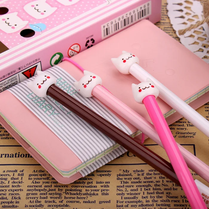 Jonvon Satone 1201 gel pen Neutral Pen Korea Stationery cat pens Creative Stationery kawaii school supplies sweet office
Jonvon Satone 1201 gel pen Neutral Pen Korea Stationery cat pens Creative Stationery kawaii school supplies sweet office