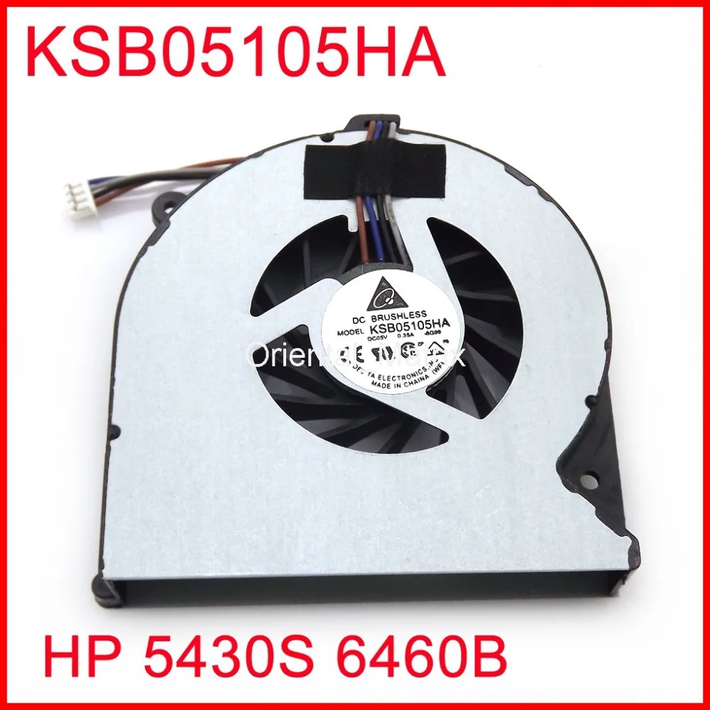 Оригинальный Новый KSB05105HA DC5V 0.35A для HP 5430S 6460B 8460P охлаждающий вентилятор для ноутбука
Оригинальный Новый KSB05105HA DC5V 0.35A для HP 5430S 6460B 8460P охлаждающий вентилятор для ноутбука