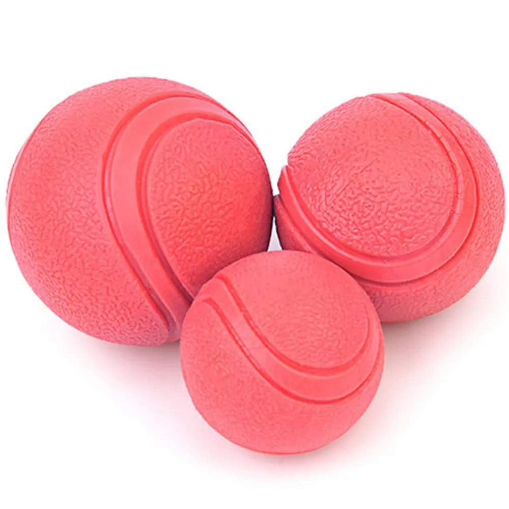 Solid Rubber Pet Dog Ball Training Teeth Chewing Bitting Elastic durable Portable Pet Toys 4.3cm 5.8cm
Solid Rubber Pet Dog Ball Training Teeth Chewing Bitting Elastic durable Portable Pet Toys 4.3cm 5.8cm
