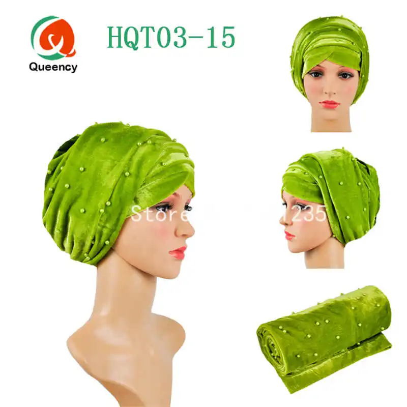 HQT03 бархатный тюрбан с бисером gele, Африканский скраб шириной 72*22 дюйма, Женский Африканский головной убор, бархатный головной убор, Африканс...
HQT03 бархатный тюрбан с бисером gele, Африканский скраб шириной 72*22 дюйма, Женский Африканский головной убор, бархатный головной убор, Африканс...