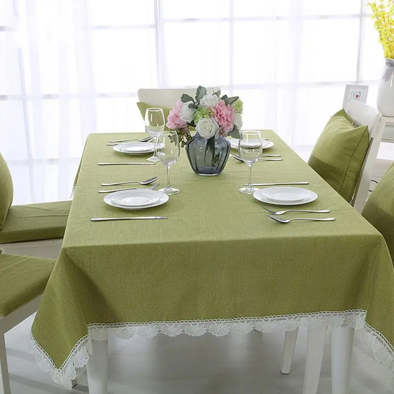 Pure Color Decoration Table Cloth Cotton Linen Lace Rectangle Tablecloth Dining Table Cover For Kitchen Home Decor
Pure Color Decoration Table Cloth Cotton Linen Lace Rectangle Tablecloth Dining Table Cover For Kitchen Home Decor