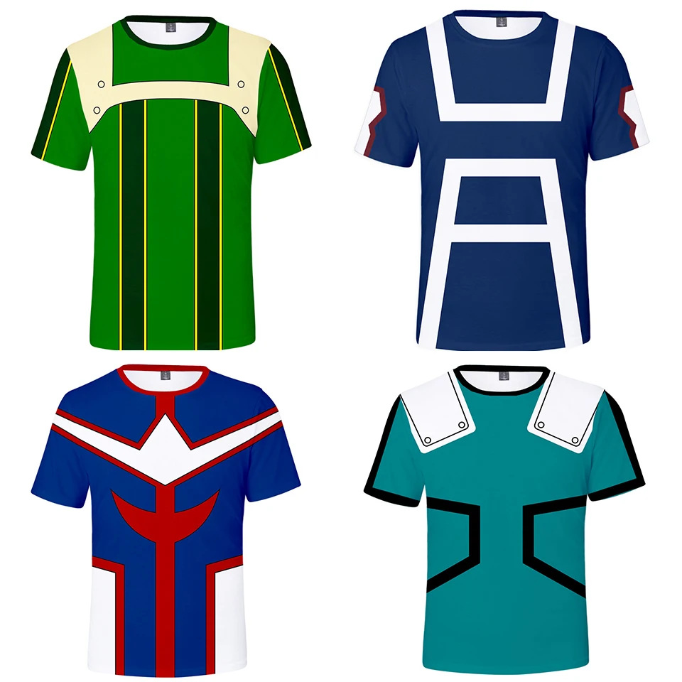 Boku no Hero Academia T Shirt Men Women Kid Tshirt Anime Clothes My Hero Cosplay Costume Academy Uniform Deku All Might
Boku no Hero Academia T Shirt Men Women Kid Tshirt Anime Clothes My Hero Cosplay Costume Academy Uniform Deku All Might