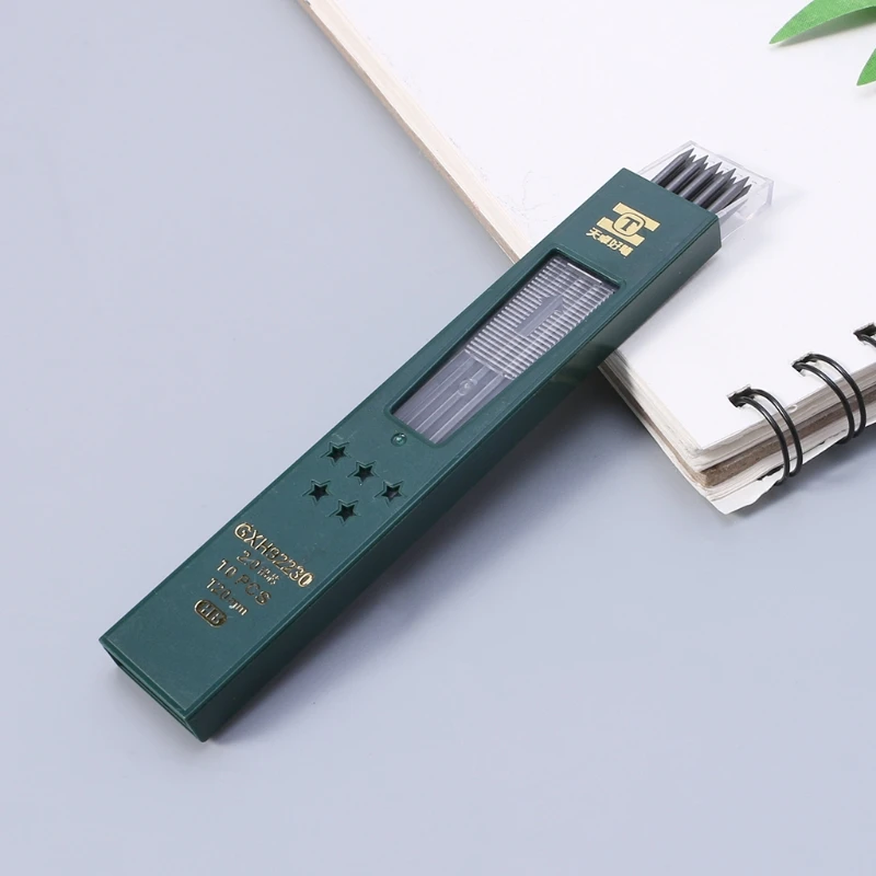 OOTDTY 2.0mm 10Pcs/Box 2B HB Mechanical Pencil Lead Refill School Office Stationary Office Writing Supplies
OOTDTY 2.0mm 10Pcs/Box 2B HB Mechanical Pencil Lead Refill School Office Stationary Office Writing Supplies