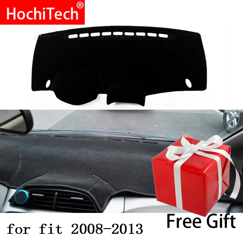 Для Honda Fit Jazz 2009 2013 Чехлы для приборной панели автомобиля с правым и левым приводом