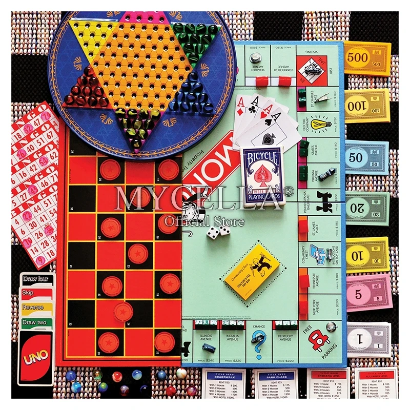 Full 5D DIY Diamond Painting Board Games Crystal Embroidery Cross Stitch Needlework Diamond Mosaic Wall Stickers Decor Gift
Full 5D DIY Diamond Painting Board Games Crystal Embroidery Cross Stitch Needlework Diamond Mosaic Wall Stickers Decor Gift