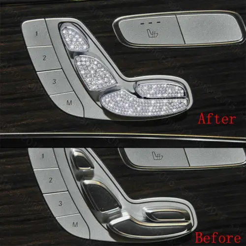 7x Silver Diamond Style Seat Adjust Button Cover For Benz GLC Class X205 16-2017
7x Silver Diamond Style Seat Adjust Button Cover For Benz GLC Class X205 16-2017