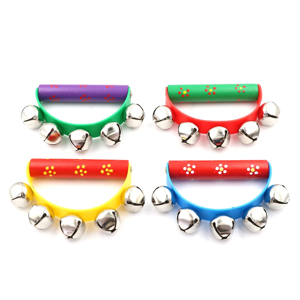 Education Wooden Baby Rattle Toy Musical Instruments Music Wooden Handbell Toys For Kid 1-12months Colorful Music Baby Toy
Education Wooden Baby Rattle Toy Musical Instruments Music Wooden Handbell Toys For Kid 1-12months Colorful Music Baby Toy