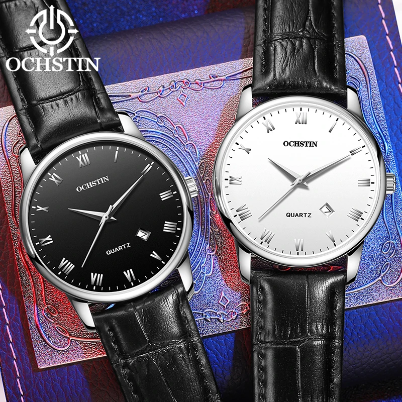 OCHSTIN New Fashion Men Watches Analog Quartz Wristwatches Sport Date Leather Band Watch Men montre homme
OCHSTIN New Fashion Men Watches Analog Quartz Wristwatches Sport Date Leather Band Watch Men montre homme