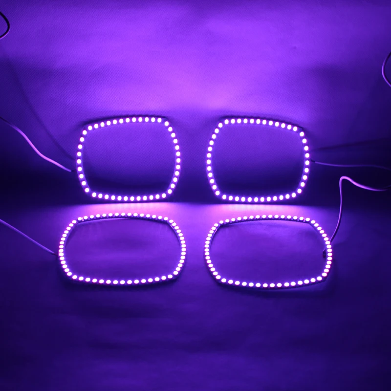 Разноцветный светодиодный кольцевой светильник «ангельские глазки» RGB, фара ДХО для автомобиля, задний фонарь, «ангельские глазки» для зарядного устройства Dodge
Разноцветный светодиодный кольцевой светильник «ангельские глазки» RGB, фара ДХО для автомобиля, задний фонарь, «ангельские глазки» для зарядного устройства Dodge
